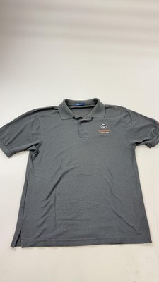 Oregon State University Polo Shirt Mens Medium Gray NCAA Port Authority Golf