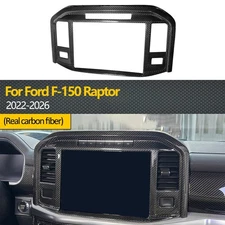 Carbon Fiber Interior Monitor Infotainment Screen Protector for Ford Raptor F150