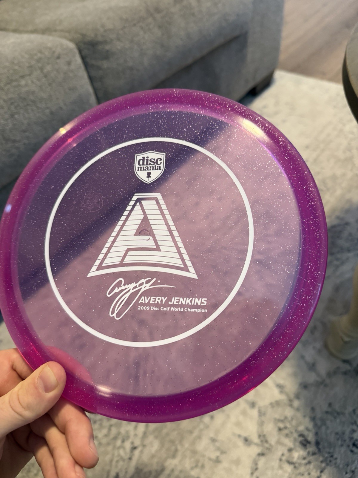 Discmania Metal Flake C-Line MD3 Flat & RARE Avery Jenkins Stamp Heavy Sparkle
