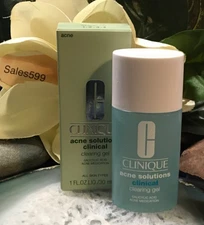 Clinique Acne Solutions Clinical Clearing Gel - 1 oz / 30 ml NEW