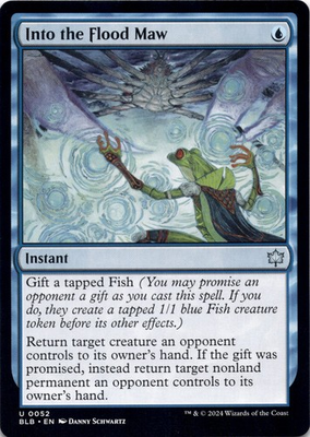 #ad Into the Flood Maw Bloomburrow Magic MTG NM $4.49