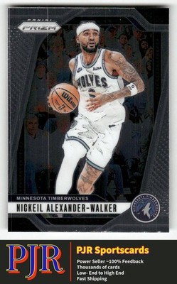 Nickeil Alexander-Walker 2024-25 Panini Prizm #135 Minnesota Timberwolves