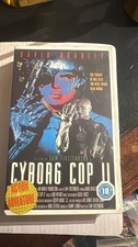 Cyborg Cop II VHS Columbia Tristar CVT 21669 UK PAL David Bradley 18