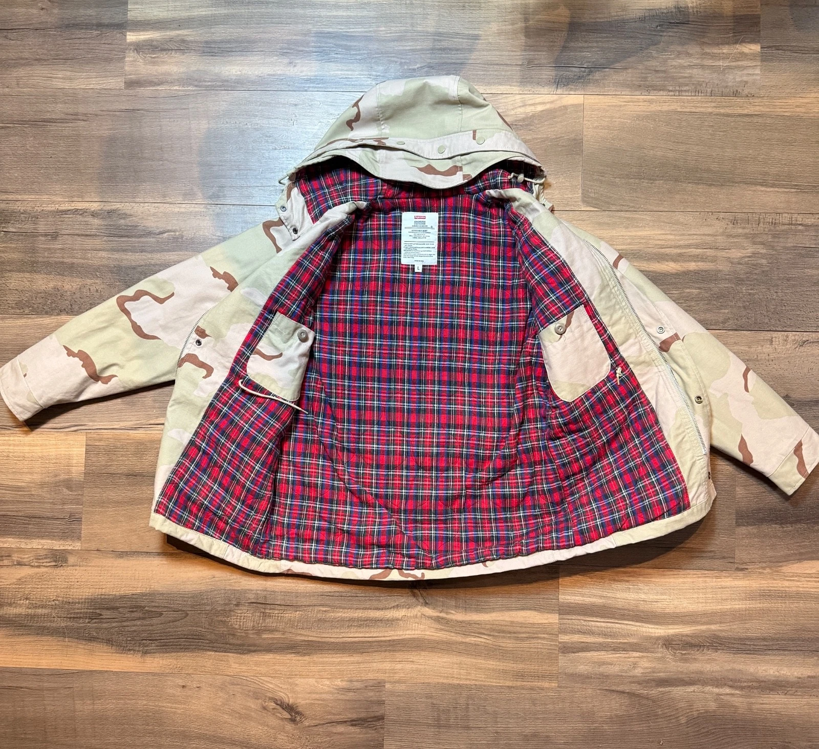 Supreme Hooded Field Jacket DCU camo Large image 2