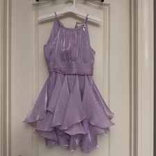 Lavender Party Dress; Girls size 10, Rare editions