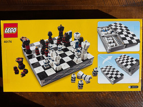 LEGO 40174 Iconic Chess & Checkers 2 in 1 Building Set Retired New Sealed