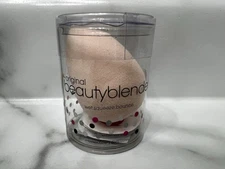 The Original Beauty Blender Makeup Sponge In Beige Latex Free Sealed
