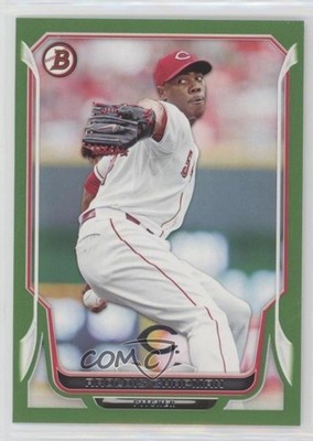 2014 Bowman Green 34/150 Aroldis Chapman #62 e5r