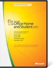 Microsoft Office 2007 Home Student 2007 (PC DVD) Fast & Free UK Delivery