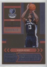 2010-11 Playoff Contenders Patches Rookie of the Year Xavier Henry #11 x3y