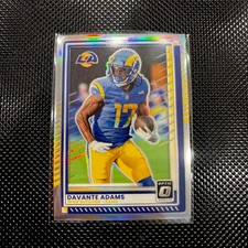 2025 Donruss Optic Davante Adams #64 - Holo Silver Prizm - Rams
