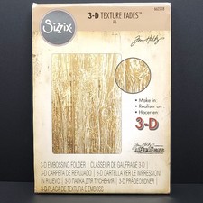 YOU CHOOSE Sizzix Tim Holtz 3-D Embossing Folders Impresslits Texture Fades
