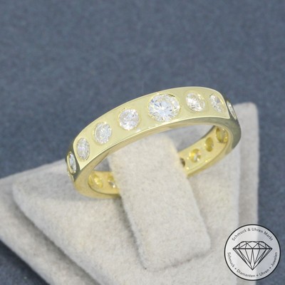Wert 2300   Brillant Ring (ca. 0,80 carat) 585 14 Karat Gelb Gold xxyy