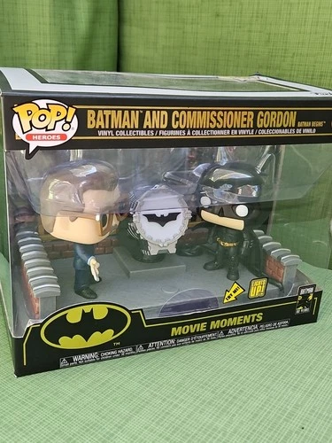 Funko Pop! Heroes Batman and Commissioner Gordon Light Up #291 DC Universe New