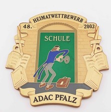 Plakette Heimatwettbewerb ADAC Pfalz Plakette Retro
