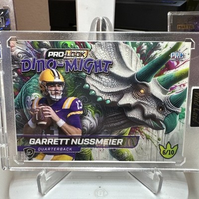 Wildcard Dino-might Garrett Nussmeier Numbered 6/10! LSU Tigers