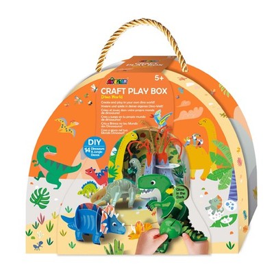 Dino World Bastel-Spielbox - Brandneu & Versiegelt