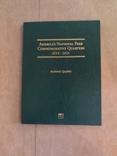 America's National Park Commemorative Quarters Coin Folder 2010-2021 NO COINS