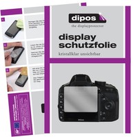 6X Schutzfolie Klar FüR Nikon D3200 Displayschutzfolie Folie Display Schutz
