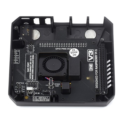 3X(PI5-CASE---M.2 Case Built-in Active Cooler for Raspberry Pi5 V4Q1)9491 - Afbeelding 4 van 10