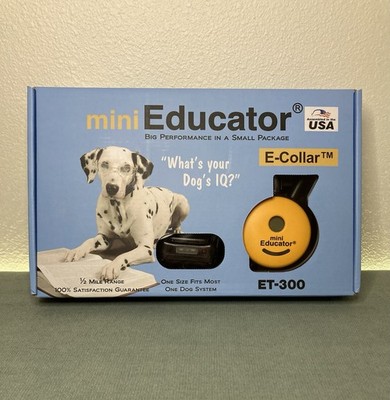 E-Collar ET-300 Mini Educator Remote Dog Trainer 1/2 Mile New Still Sealed!