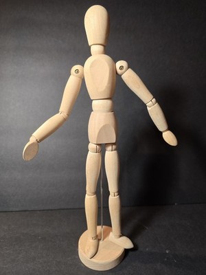 IKEA Posable Artists Gestalta 13  Wooden Figure Model Mannequin 21576 DE01