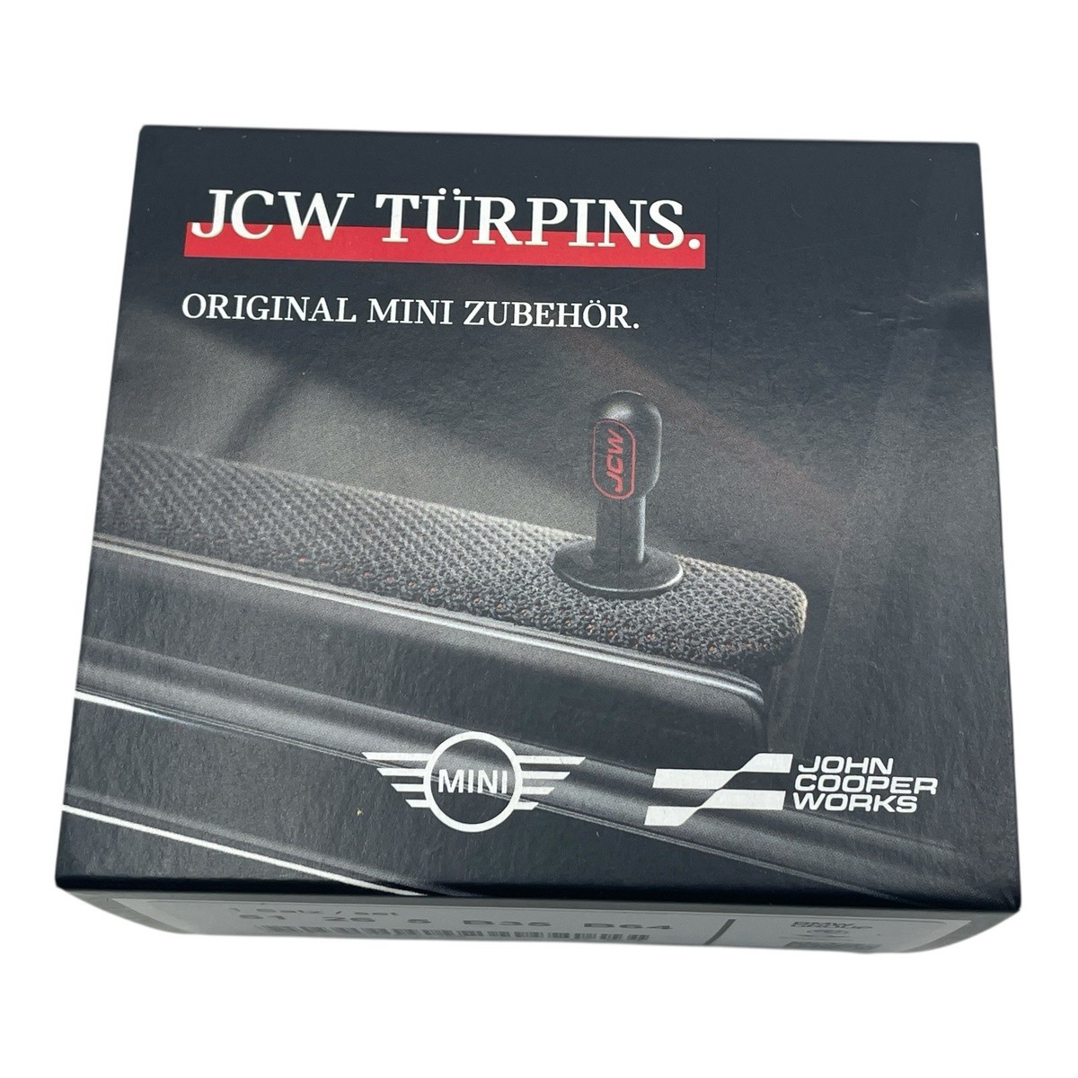 Genuine MINI F66 John Cooper Works JCW Front Door Lock Pins Black