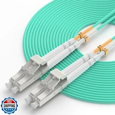 Yonwide OM3 Multimode Fiber Cable - LC to LC, 10m (32.8 ft) - MM LSZH Fiber D