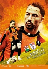 BARNET v SALFORD COTY 20  December 2025 EFL League Two OFFICIAL 36 pages