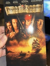 Pirates of the Caribbean: The Curse of the Black Pearl VHS 2003
