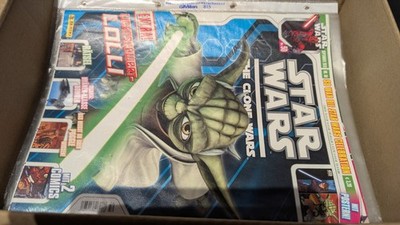 30x STAR WARS THE CLONE WARS Panini Comic Sammlung Zustand gut + 4x Schlechte