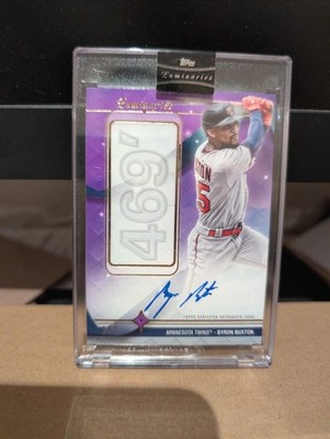 2023 Topps Luminaries - Byron Buxton Home Run Kings 1/3 All Star Minnesota Twins