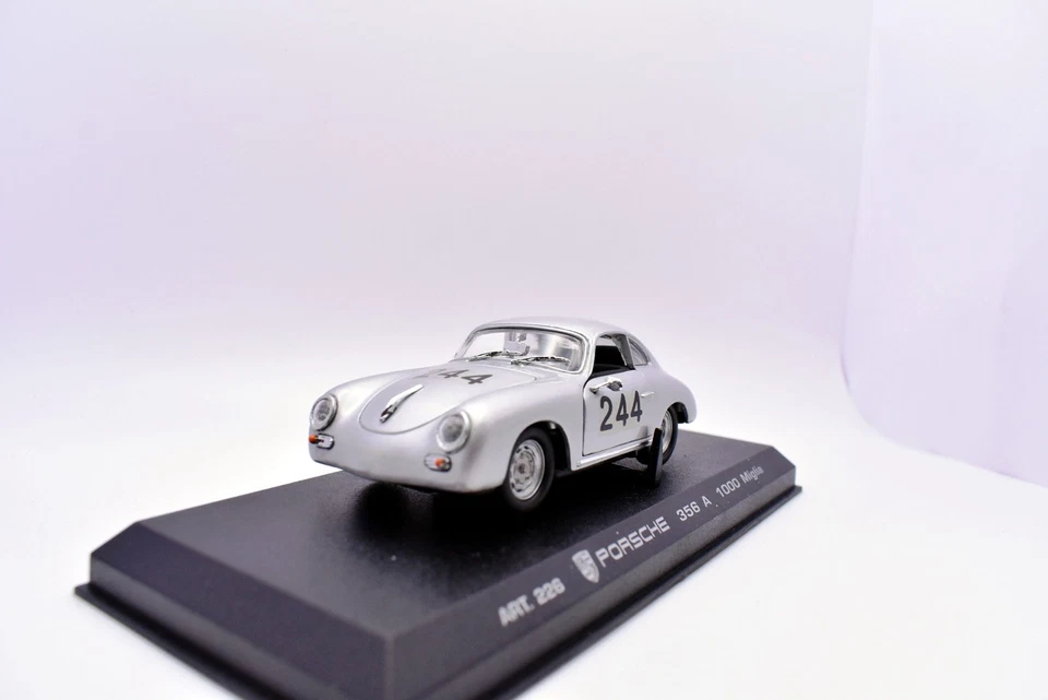 Modellini auto 1000 MIGLIA scala 1:43 PORSCHE 356 A detail cars diecast cat - Immagine 3 di 4