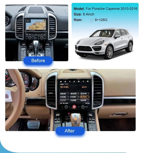 Car radio Stereo Carplay GPS NAVI Upgrade Android Carlink For Porsche Cayenne - Picture 6 of 13