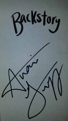 2021 Backstory By Avani Gregg Signed Hardcover & Unsigned Copy Brand New Mint