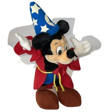 EUC Vintage 90s Mickey Mouse Fantasia Disneyland Walt Disney World Plush Toy 15"