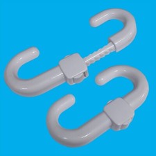2x Cabinet Slide Lock For Handles, Knobs, Drawers, Cupboard, Home Child Safety