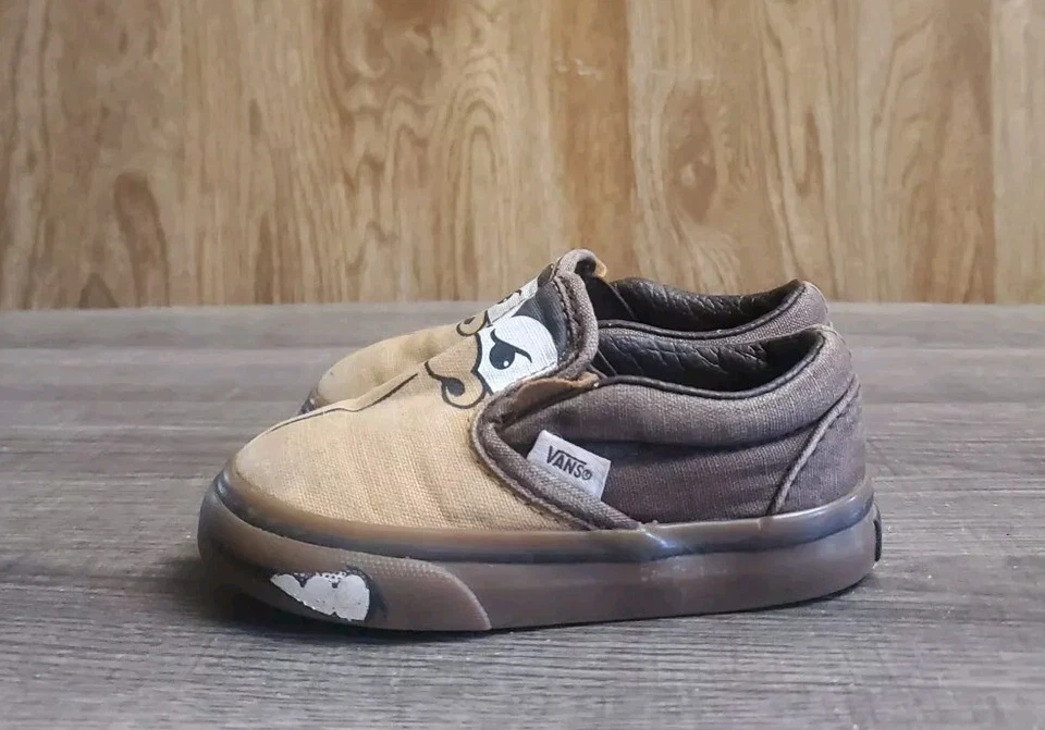 Zapatillas Vans Slip On Monkey Off The Wall Niño Bebé Talla 5  Foto 3 de 4