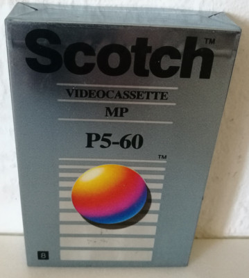 Scotch Videokassette MP P5-60 Video 8 Kassette NEU & OVP