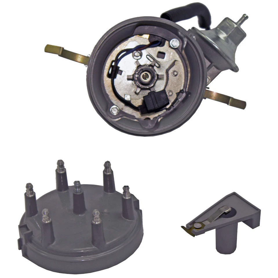 Distribuidor + Módulo + Bobina + Cables para Ford F150-250 E150-250-350 4.9 L6 1978-87 Foto 4 de 4