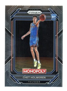 2022-23 Panini Prizm Monopoly Chet Holmgren #63 Rookie RC (D)