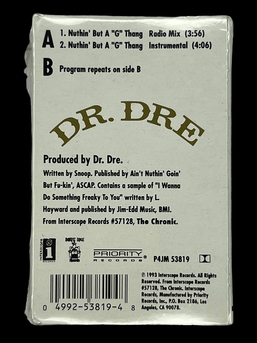 SEALED, Dr. Dre – Nuthin' But A 