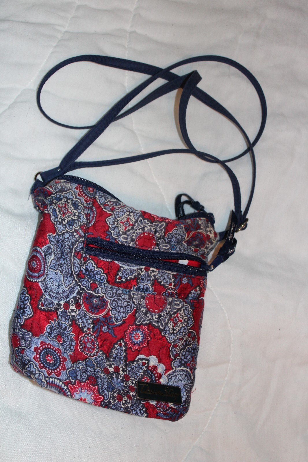 Donna Sharp Quilted Patchwork Penny Bag Crossbody… - image 2