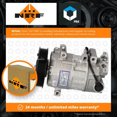 Air Con Compressor fits RENAULT GRAND SCENIC Mk3 1.5D 2009 on AC Conditioning