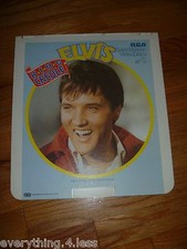 RARE ELVIS King Creole Selectavision CED Videodisc Movie 4th Film, 1981. SINGS 