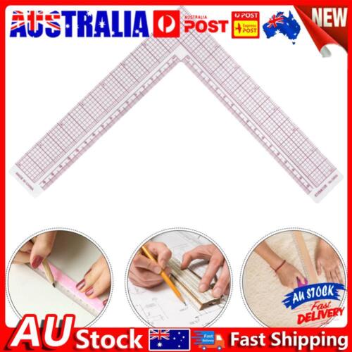 Acrylic L Shape Right Angle Patchwork Scale Ruler Multi-function Quilting Ruler - Picture 1 of 12
