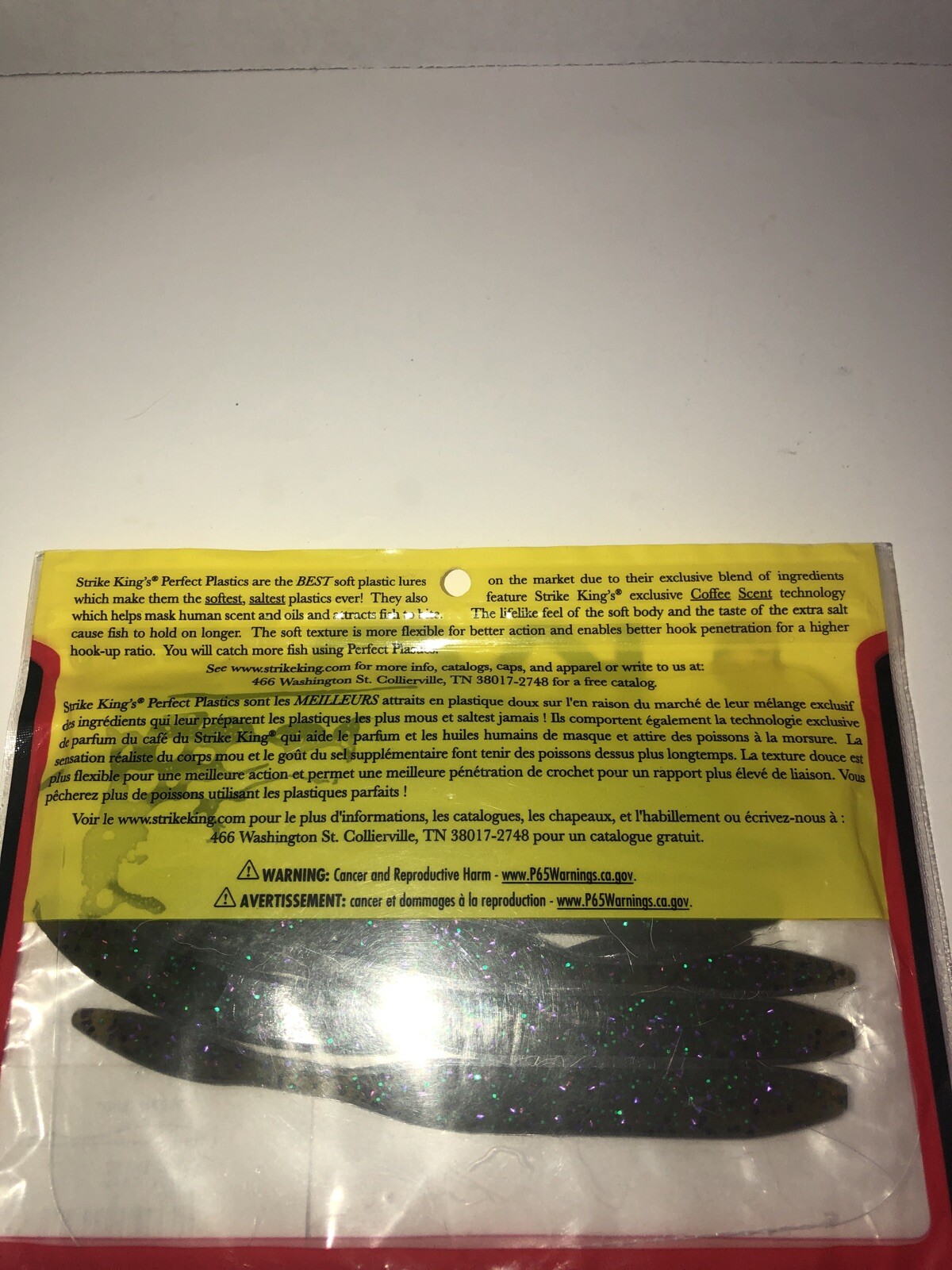 Strike King Fishing Perfect Plastics 5" Dream-Brand New-SHIPS N 24 HOURS - Image 8