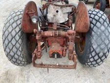 Good Year 14.9 24" rear tractor turf tire tires 90% tread IH Farmall Utility rim