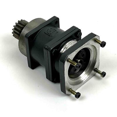 Alpha Getriebebau SP 60-M1-10 Übersetzung, mit Zahnrad Ø Welle 16mm, an Bastler