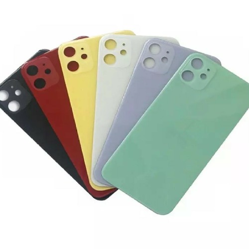 Scocca Posteriore Vetro Per Iphone 11 BIG HOLE Foro Largo Cover Back - Foto 2